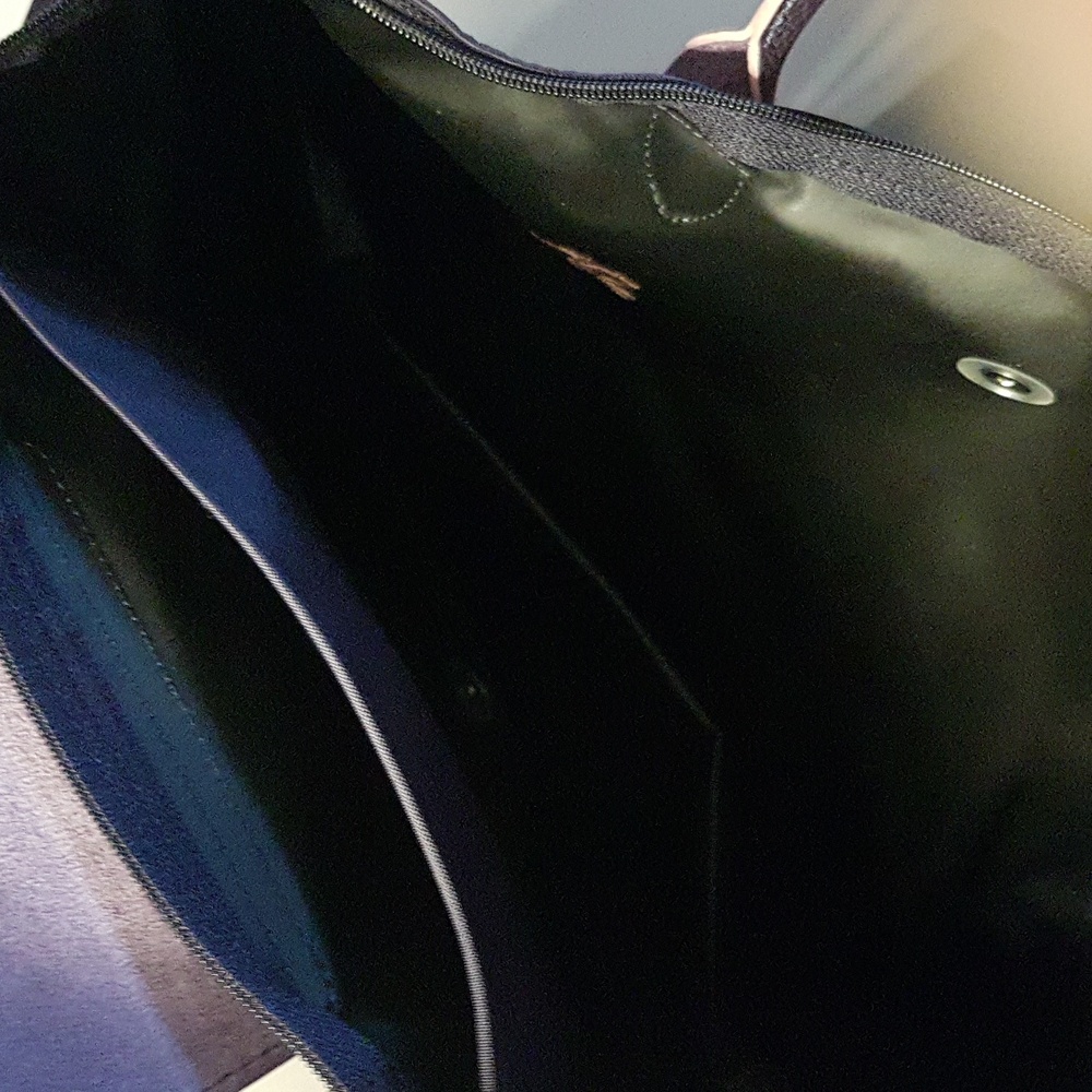 Longchamp 70 Year Anniversary Purple Tote - Picture 9 of 12